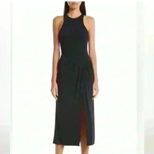 NEW! Cinq a Sept Lezlie Jersey Sleeveless Racerback Midi Dress